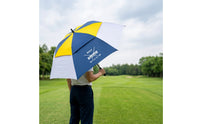 Large Double Canopy Umbrella Oversized Umbrella with Double Canopy Heavy Duty Sturdy for Golfers, Commuters, Golf Course, Rainy Day