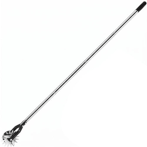 Rotary Lawn Edger Stainless Steel Wheel Rotary Edger Metal Shear & Sod Edge Trimmer