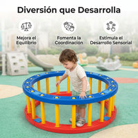 Quarter Circle Balance Board Coordination Practice for Children 3-6, Playground