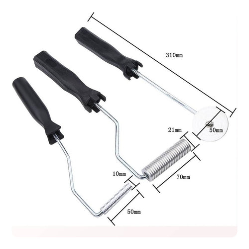 3 Pieces Corner Paint Edger Even Finish Drywall Corner Roller