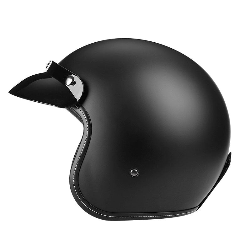Retro Half Helmet for Motorcycle and Electric Bike Commuting