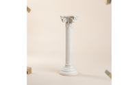 Column Candle Holder Roman-Style Candle Holder with Pedestal Base for Weddings