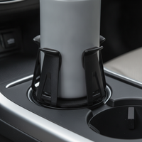 Universal Car Cup Holder Expander and Stabilizer for Drinks