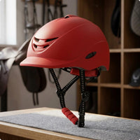 Equestrian Helmet Padded Chin Guard Horse Riding Helmet Molded Exterior