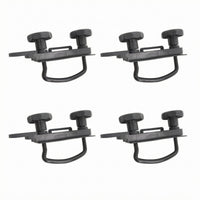 Securing Straps Roof Box Mounting Kit Safety Pads U-Bolt Clamp Kit Threaded Metal Bolts Roof Box U-Bolt Bracket Scratch Protection
