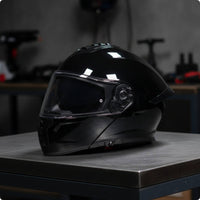 Full-Coverage Modular Helmet | aerodynamic, Flip-flip-up front, for Street Riding
