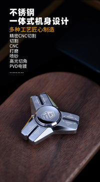 Stainless Steel Fidget Spinner Toy for Stress Relief