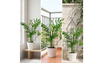 Iron Plant Trellis Outdoor Climbing Plant Trellis Grid-Style for Balcony