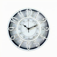 Retro Wall Clock Arabic Numerals Home Decor Vintage