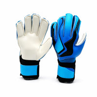Padded Goalkeeper Gloves with Strap Breathable Goalkeeper Gloves with Finger Saves Adjustable Long-Lasting for Goalkeepers