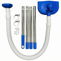 Pool Vacuum Cleaner Stainless Steel Water Cleaning Tool Bristled