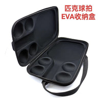 EVA Pickleball Paddle Protective Case Square Large Capacity Storage Bag