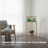 Multi-Tier aquatic aquarium Rack Floor-Standing Storage Furniture Easy Assembly