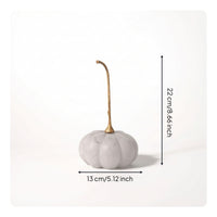 Pumpkin Ornament Tabletop Pumpkin Sculpture Modern Ornaments for Living Room
