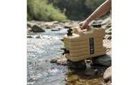 Water Container with Faucet Lightweight Water Container with Spigot Reusable for Hikers