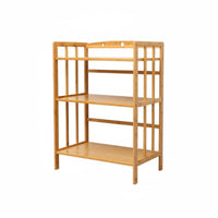 Floor-Standing Multi-Tier baker's Rack Multifunctional Kitchen Organizer Sturdy framework Storage Unit Large Capacity for Home Cooks, Apartment Dwellers, Homeowners, Living Room, Pantry, Dining Area
