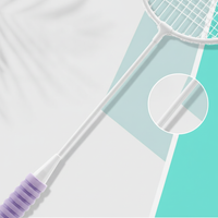 Wholesale Badminton Racket Set Outdoor Ultralight Split Racket for Adults Teens Campus Family Durable Single Double Racket Set