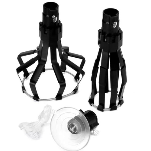 3 Pieces Tool Clamp-Style Bulb Changer with Suction Cup Interchangeable