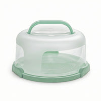 24 Pieces Cake Carrier with Lid and Handle Round for Parties, Bakers