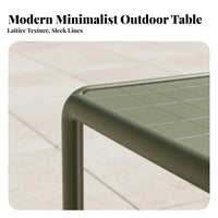 Italian Design Small circular table Weather Resistant Round Three-Legged Patio Table space-saving outdoorsdoor Furnishing Sturdy and long-lasting for Balcony Dwellers, Plant Lovers, Garden, Terrace, waterside, Living Room