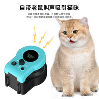 跨境新品电动逗猫玩具猫咪减肥神器羽毛互动跑猫玩具远程遥控玩具