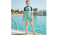 Kids 2mm Thermal Swimsuit Jellyfish Protection Single Piece Thermal Swimsuit Children's Neoprene Water Guard Flatlock Stitching