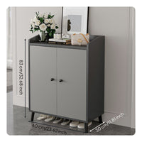 Large Capacity Footwear Storage Unit Space Saving Design Shoe Storage Cabinet Sturdy Construction for Homeowners, Apartment Dwellers, Hallway, Mudroom