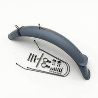 2 Pieces Lightweight Cycle Mudguard with Mounting Hardware Curved Oversized-Tire Bike Fenders Plastic Oversized-Tire Tire Mudguard Easy to Install for Commuters, Wet Streets, Muddy Commutes, Snowy Paths