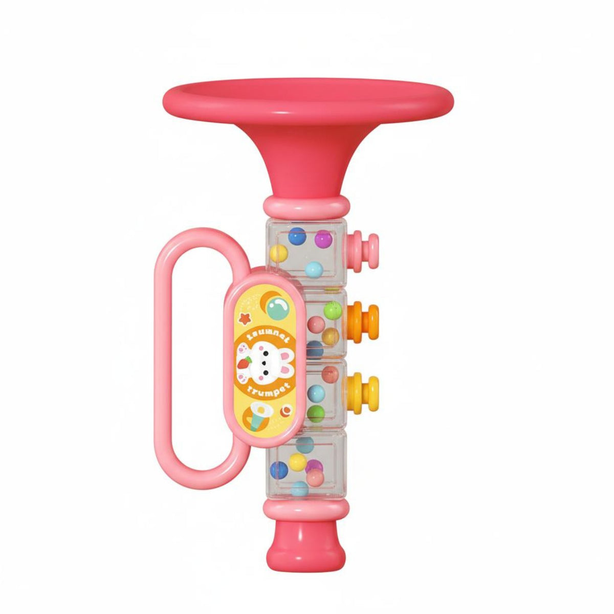 Oral Muscle Exercise Toy Trumpet Lung Capacity Training Kids Blow Whistle Sensory Development Kids Musical Trumpet Develops Fine Movement Skills for Toddlers, Babies, Party