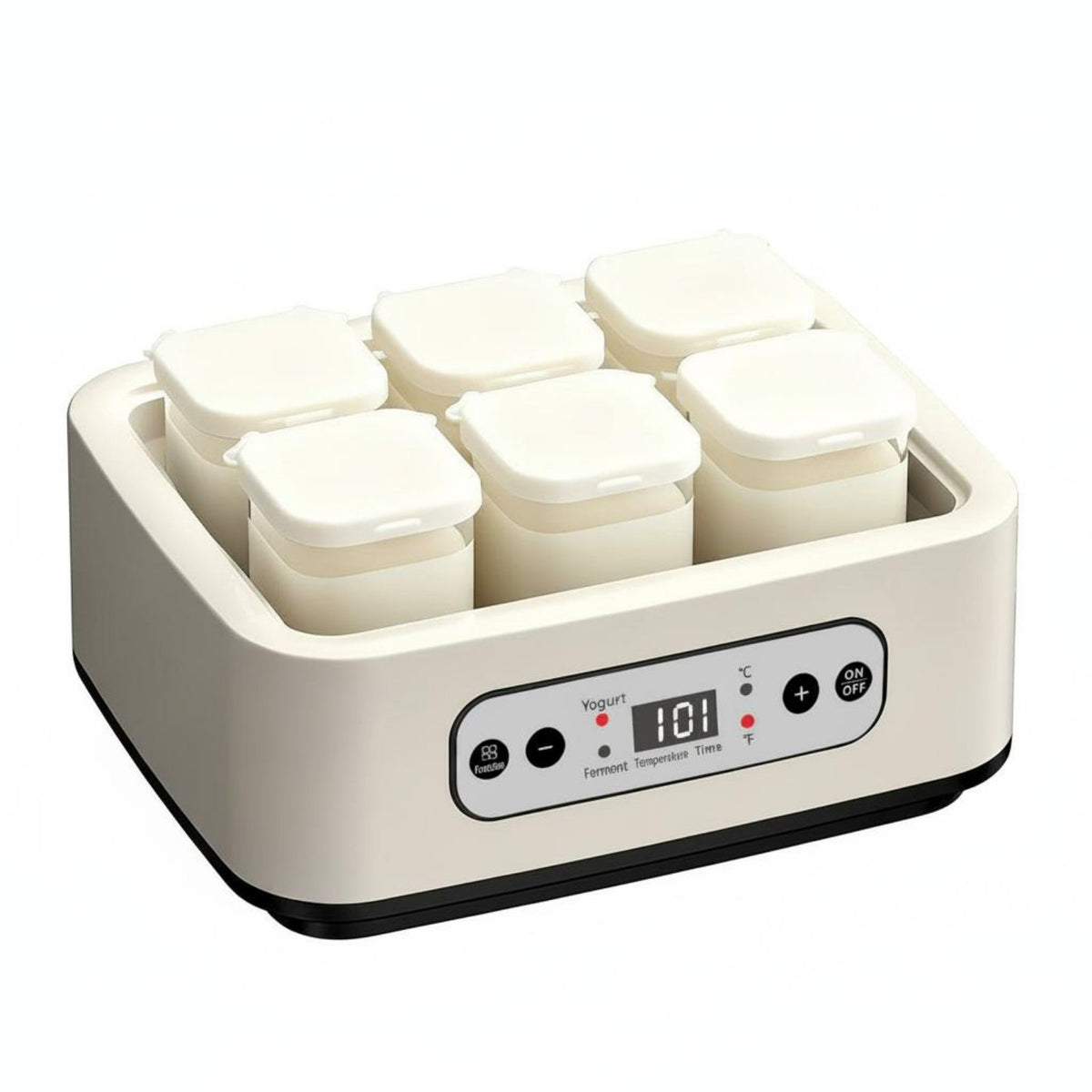 6 Cups Home Use Multi-Function Yogurt Appliance Large Capacity Automatic Yogurt Appliance Easy to Clean Fermenting Machine Digital Control