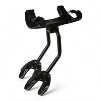 Bike Cargo Rack with Nylon Deck Tubular Rear Luggage Rack with Adjustable Carrier for Outdoor Riding
