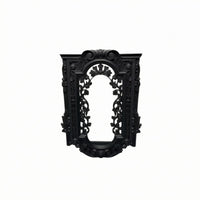 Dollhouse Miniature Baroque Design Wall Frame Balanced Gothic Wall Frame Classic Residence Miniature Scene Decoration