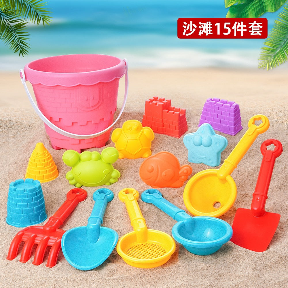 Peach Red / Beach 15PC
