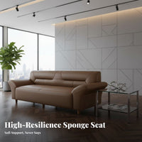 Modern Design Lounge Suite Minimalist design Sofa Space-Saving Couch Comfortable Seating for Apartment Dwellers, Business Owners, Young Adults, Reception Room, Office, Small Spaces, Bedroom