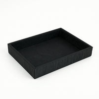 Reversible Jewelry Display Tray Shallow Accessory Organizer Tray Rectangular Storage Elegant for Vanity Table