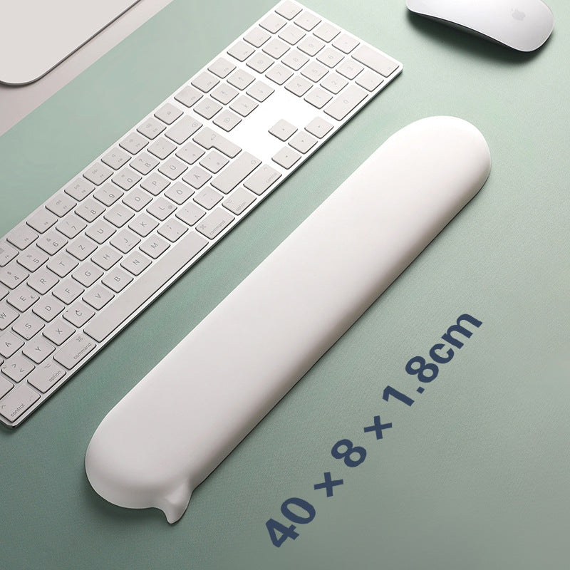 White / Bubble Hand Rest