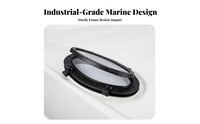 Low-Profile Oval Porthole Window