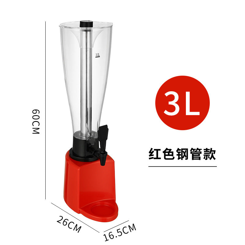 Red / Steel Ice Pillar