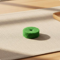 90 Pieces Wool Felt Washer Sound Dampening Piano Felt Washer Easy to Install