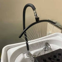 Waterfall Shampoo Sprayer Modern Design Shadow Rinse Attachment Smooth Rinse Salon Wash Basin Sprayer for Barbershop