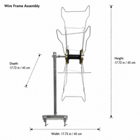 wire frame support stand