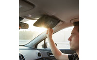 Matte Black Replacement Sun Visor OEM-Style Sun Visor with Mirror Textured Vehicle Accessory Long-Lasting for Daily Driving