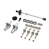 Drivetrain Assembly Upgraded Differential Set Maintenance Gearbox Assembly for Hobbyists, Builders, Rebuilds