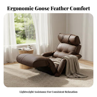 Single-Person Lounger Weightless Unstressedsign Unstressedsign Lounge Chair & Proceedose Feather Filling Minimalist