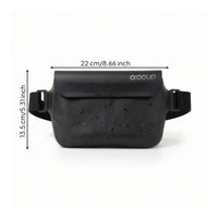 Translucent Waterproof Waist Bag Adjustable Waterproof Fanny Pack Crossbody Sweat-Resistant for Swimmers, Kayaking