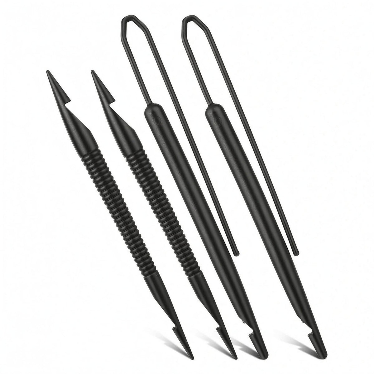 4 Pieces Hair Braiding Tool Set Braid Hook Set Latch Hook Implement