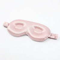 19 Momme 3D Contoured Silk Sleep for Women and Men, Breathable Lightweight Eye for Blackout Cover