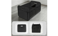 Space-Saving Car Trunk Organizer with Pockets Portable Foldable Trunk Organizer Long-Lasting Sturdy for Travelers, Campers, Road Trips, Camping