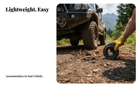 recovery Block Doubles Pulling Power robustDuty recovery Block Swiveling Plates for utility vehicle/UTV Riders