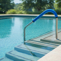 Guarding Pool Handrail Cover Cushioned Pool Handrail Sleeve with Hook-and-Loop Comfortable Grip Sleeve Safe for Backyard Patio